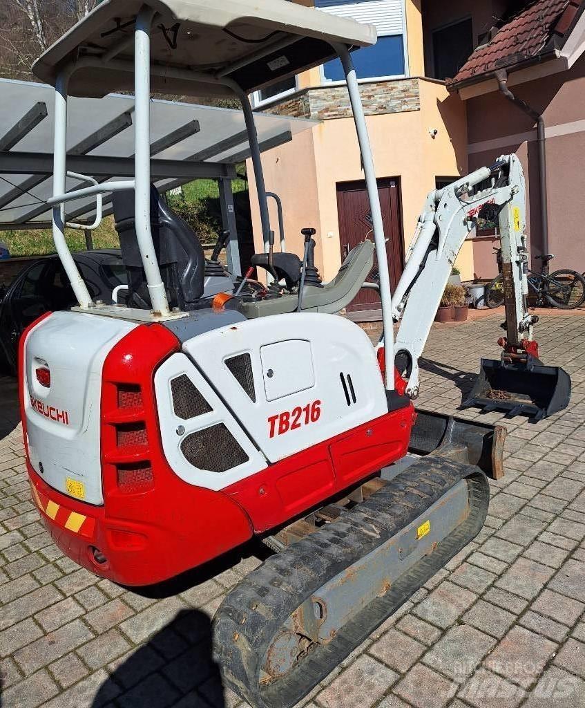 Takeuchi TB 216 Minigraafmachines < 7t