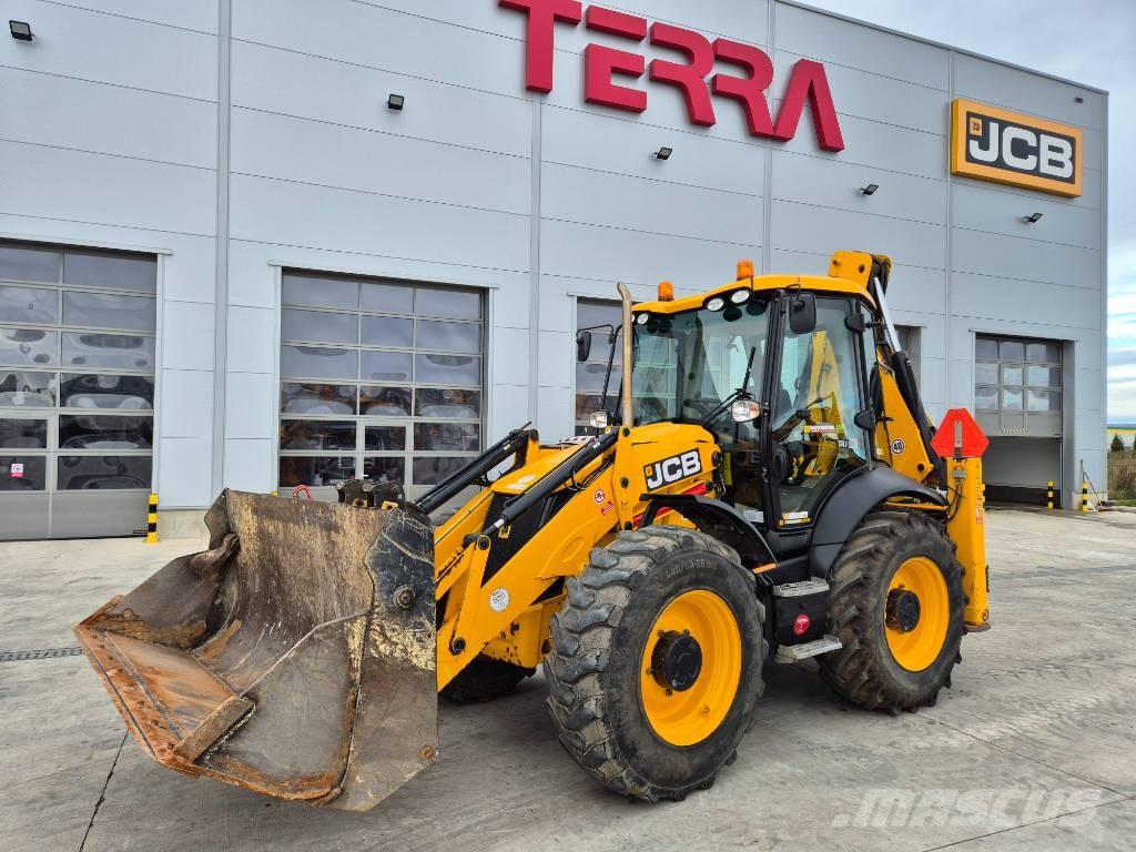 JCB 4CX Graaf-laadcombinaties