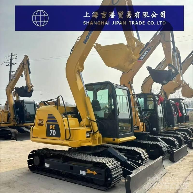 Komatsu PC 70 Rupsgraafmachines