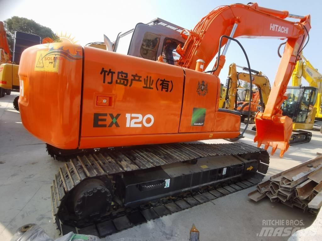 Hitachi EX 120 Rupsgraafmachines