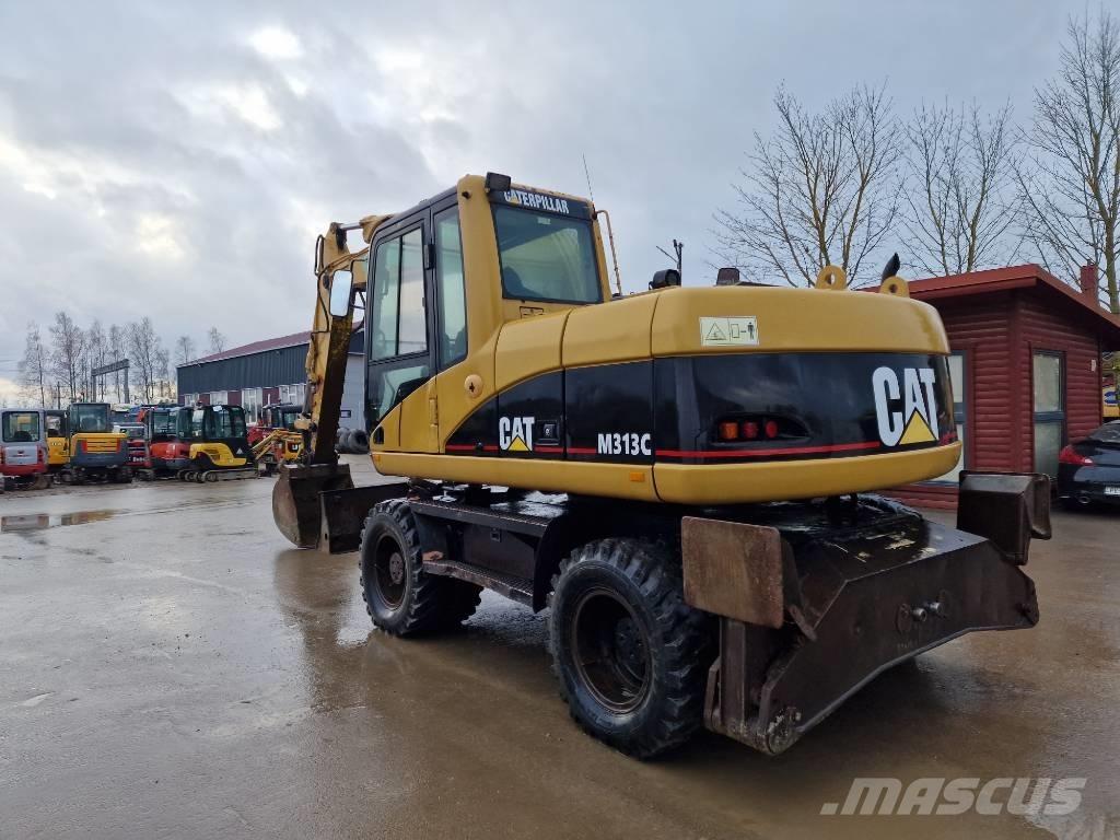 CAT M 313 C Wielgraafmachines