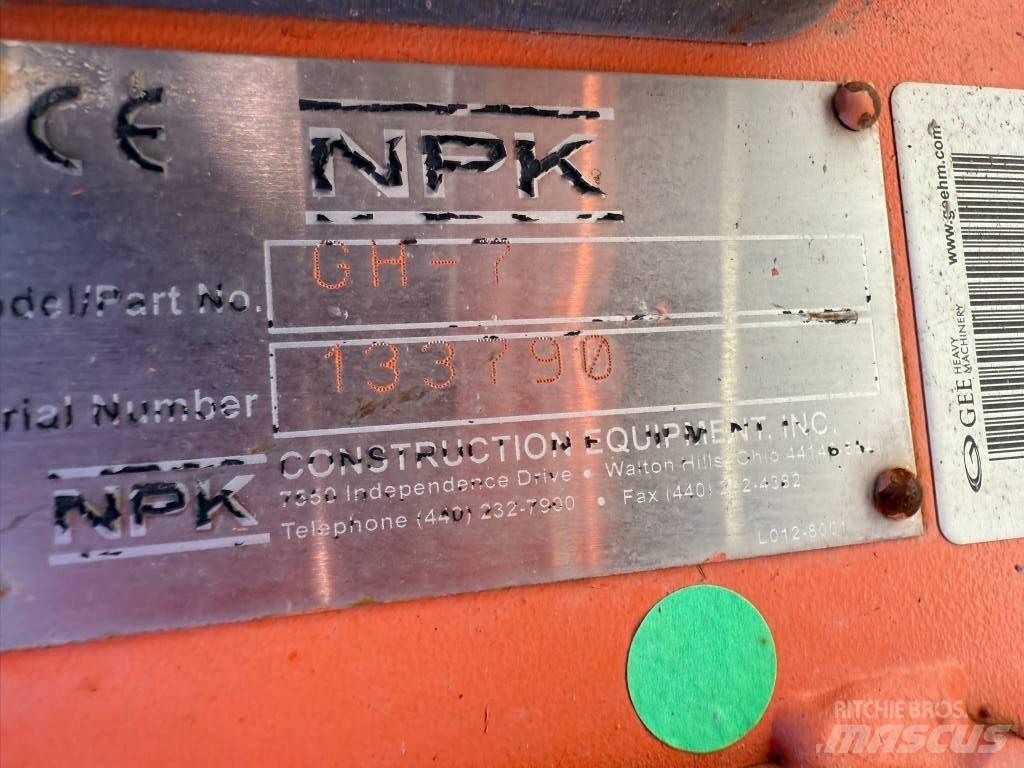 NPK GH 7 Hamers en brekers