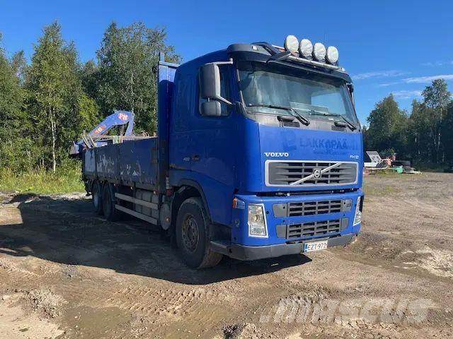 Volvo FH 12 6x2 Vlakke laadvloer met kraan