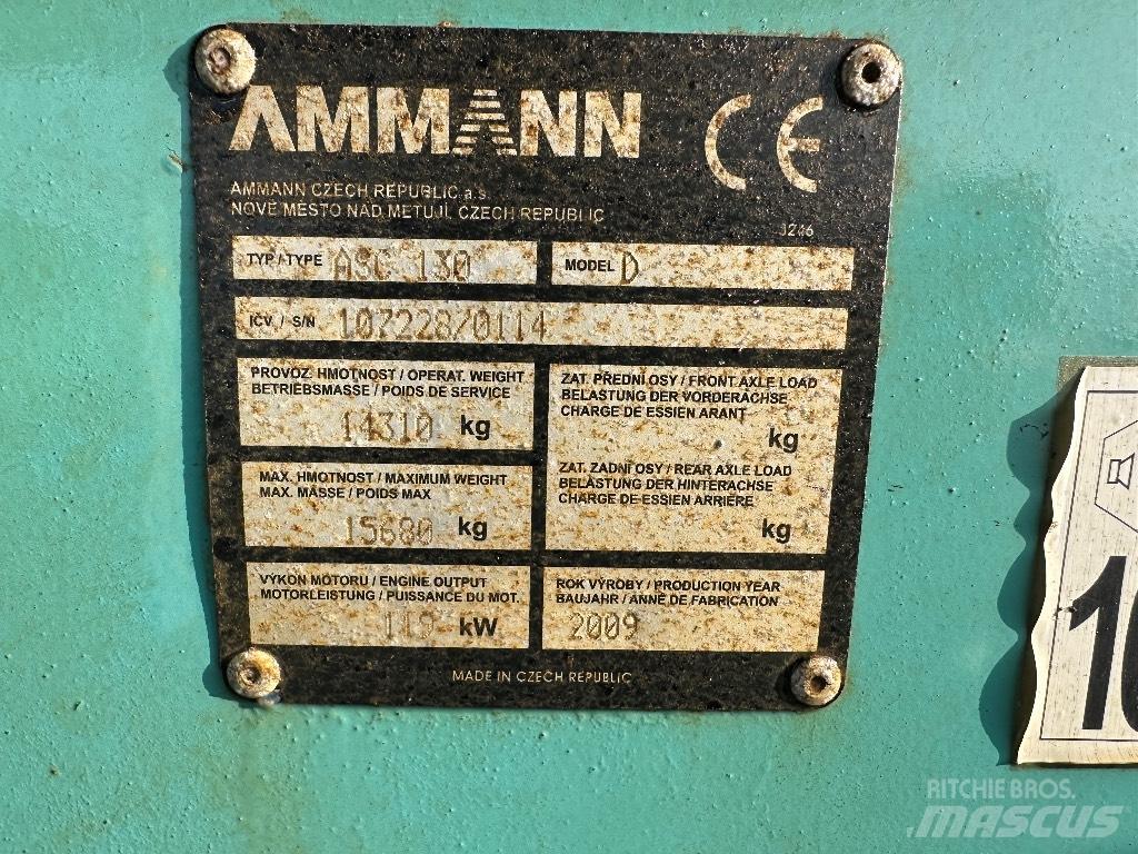 Ammann ASC 130 Trilrolwalsen