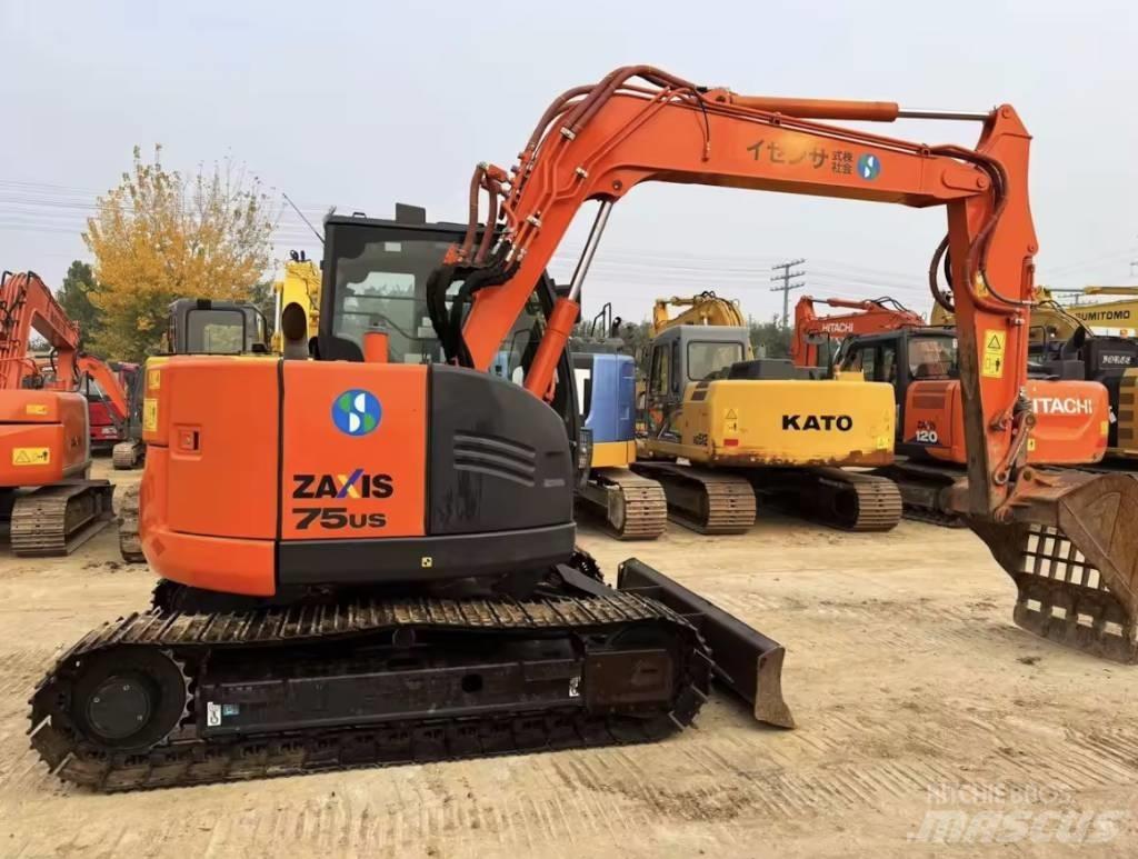 Hitachi ZX 75 US Midigraafmachines 7t - 12t