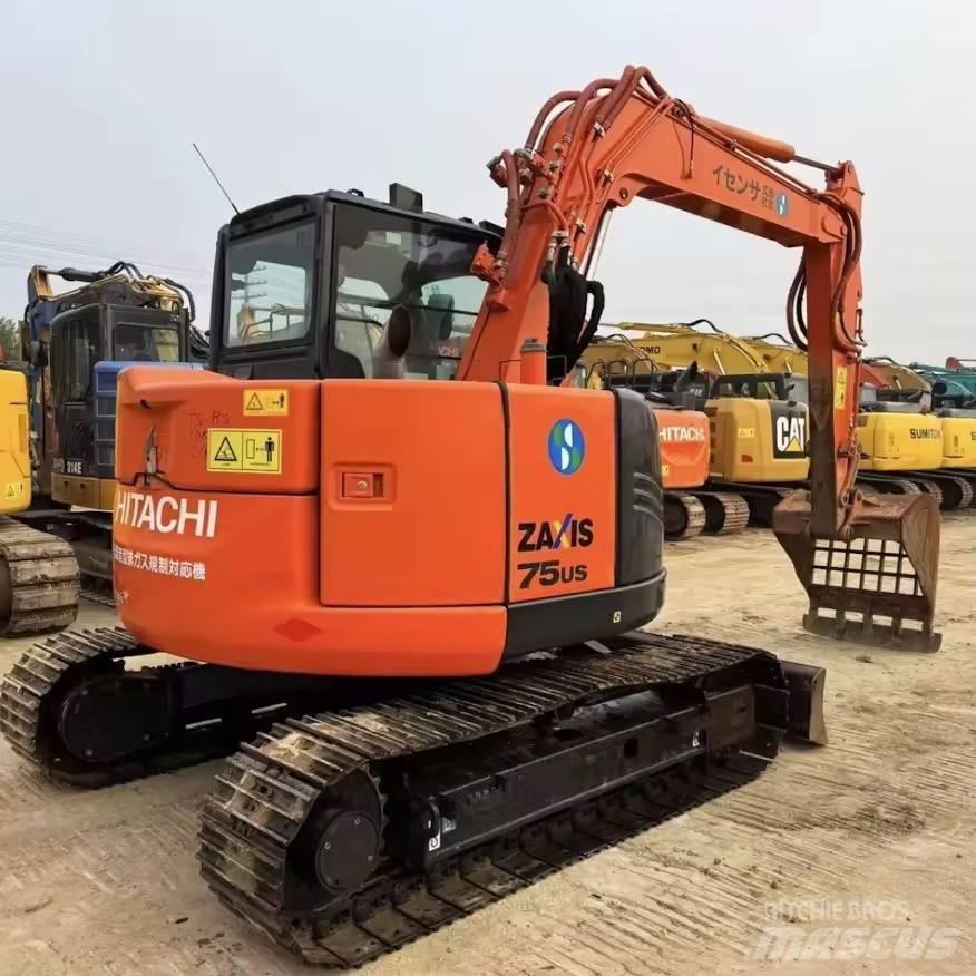 Hitachi ZX 75 US Midigraafmachines 7t - 12t