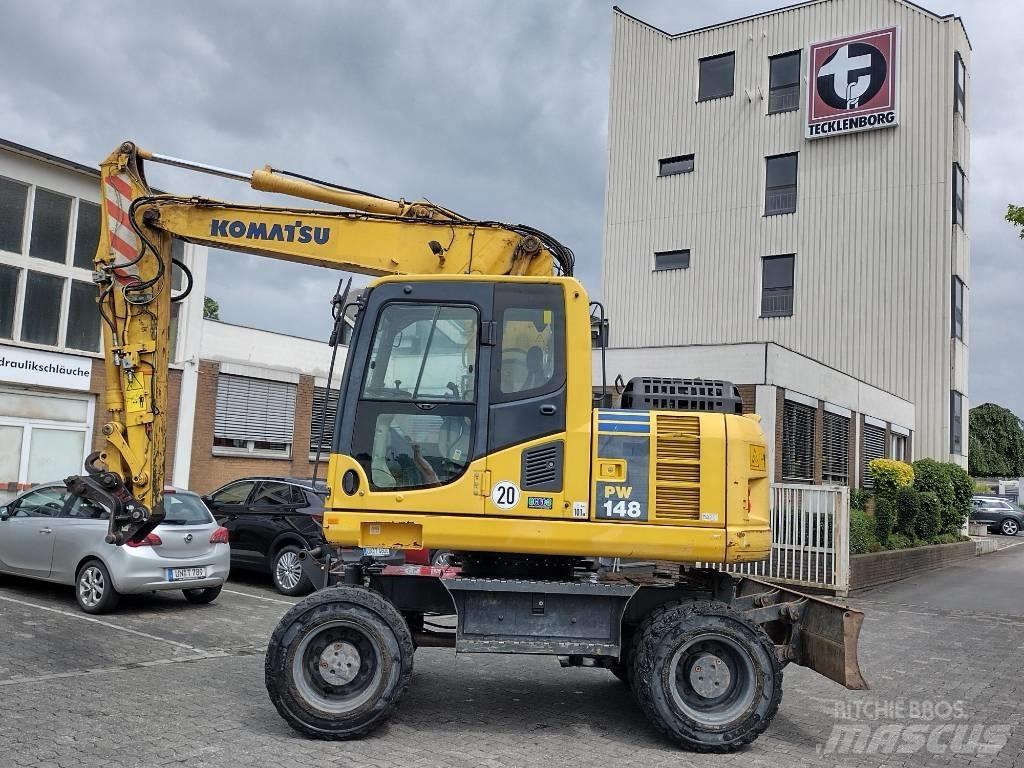 Komatsu PW 148-8 Wielgraafmachines