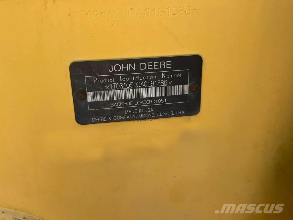 John Deere 310 SJ Graaf-laadcombinaties