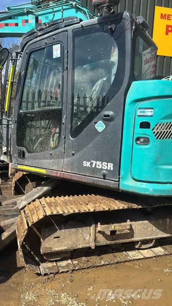 Kobelco SK 75 SR Midigraafmachines 7t - 12t