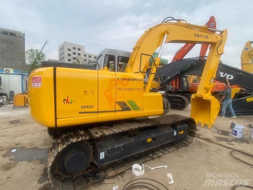Sumitomo SH120A-3 Rupsgraafmachines