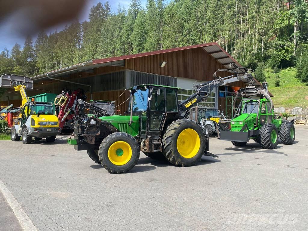 John Deere 6400 Bosbouw tractoren