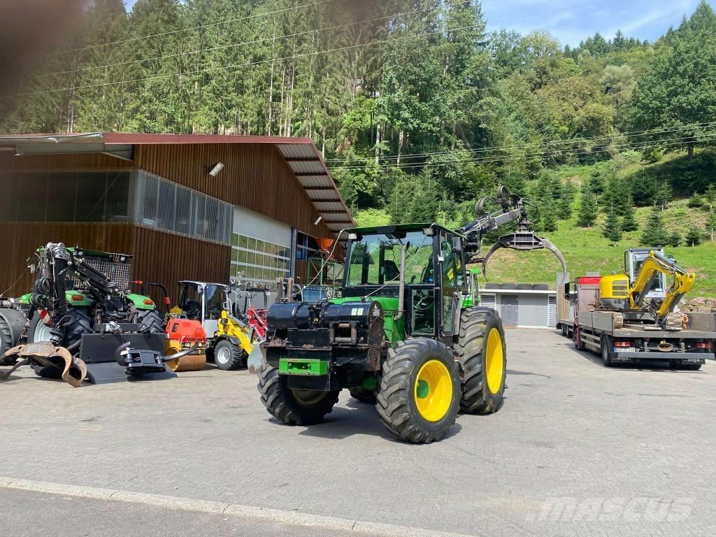 John Deere 6400 Bosbouw tractoren