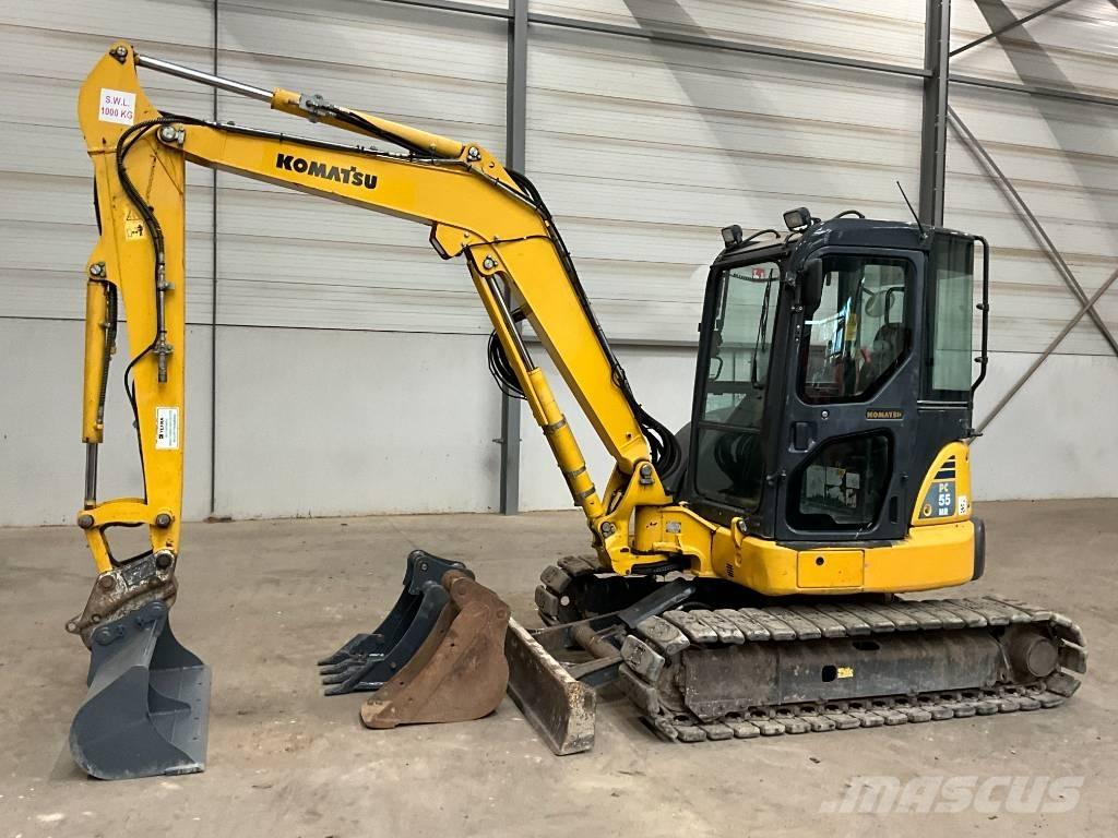Komatsu PC 55 MR-3 Minigraafmachines < 7t