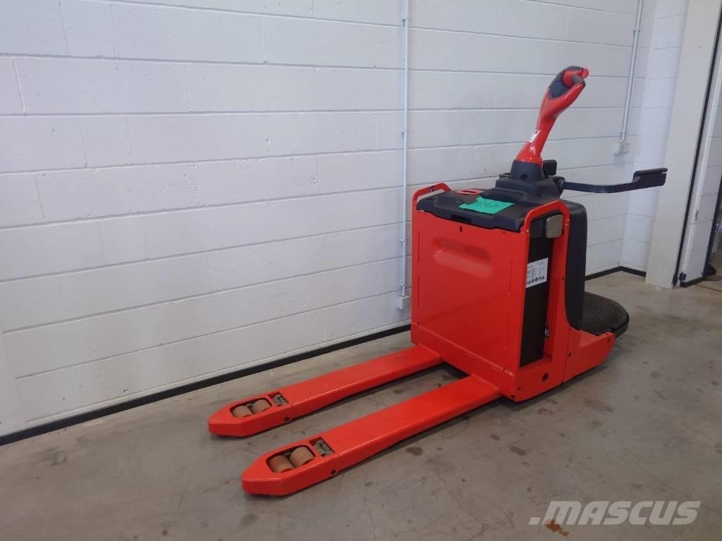 Linde T16P/1151-02 Meerij pallettruck met platform
