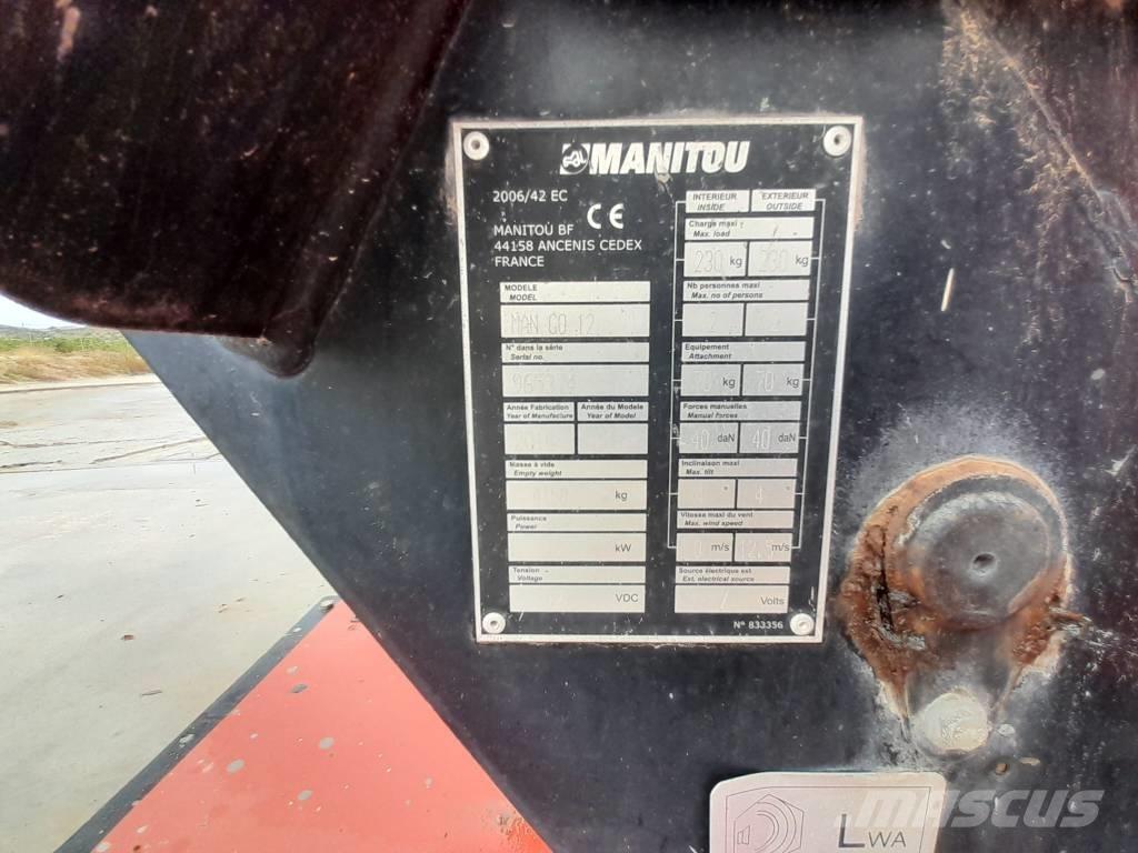 Manitou ManGo 12 Knikarmhoogwerkers