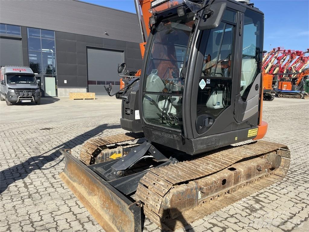 Hitachi ZX 85 US-6 Midigraafmachines 7t - 12t