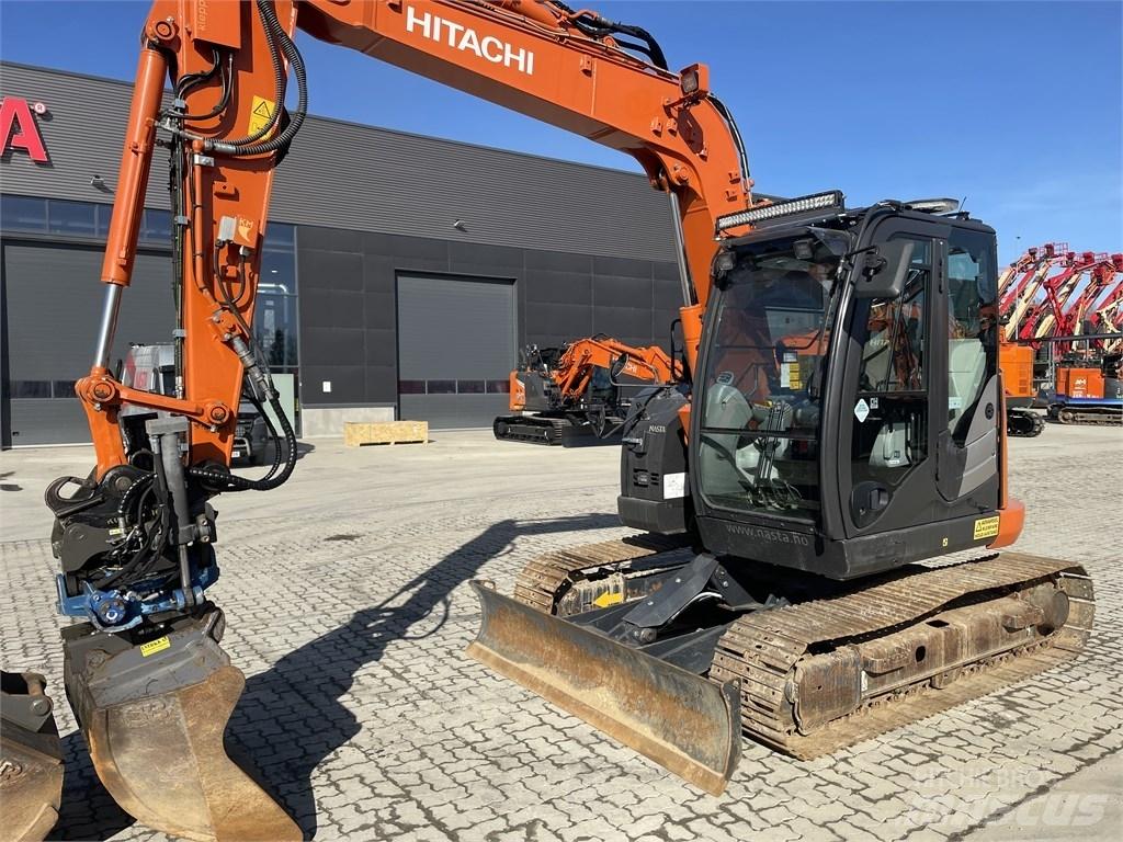 Hitachi ZX 85 US-6 Midigraafmachines 7t - 12t
