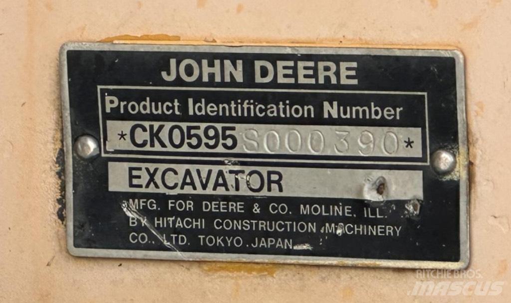 John Deere 595 Wielgraafmachines