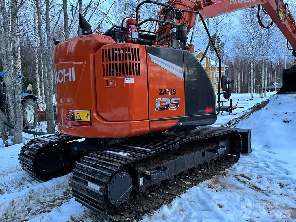 Hitachi ZX135US-7 Rupsgraafmachines