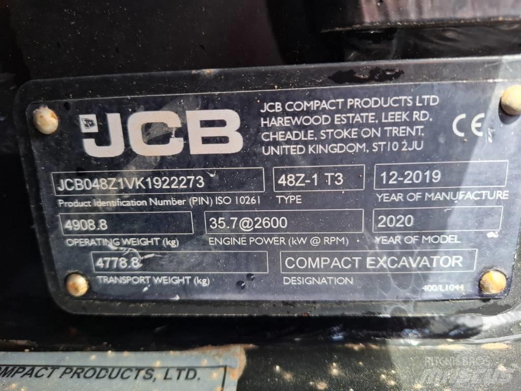 JCB 48 Z-1 Minigraafmachines < 7t