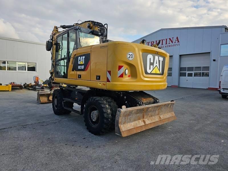 CAT M 318 F Wielgraafmachines