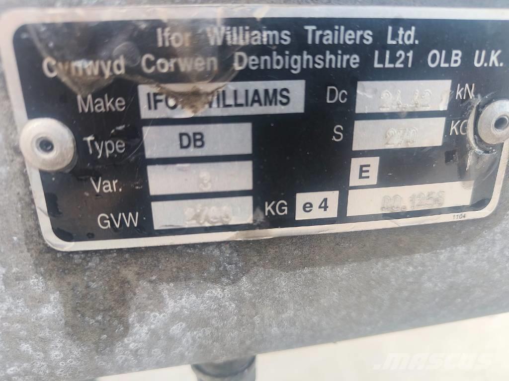 Ifor Williams GX 84 Overige aanhangers