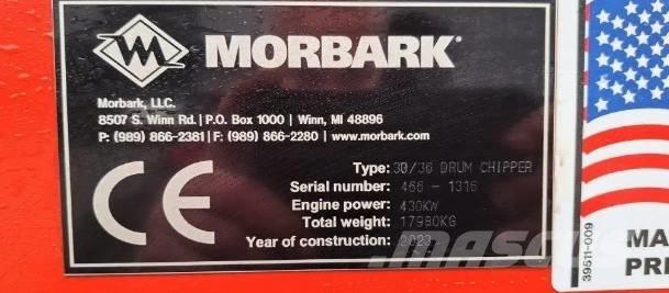 Morbark 30/36 Shredders