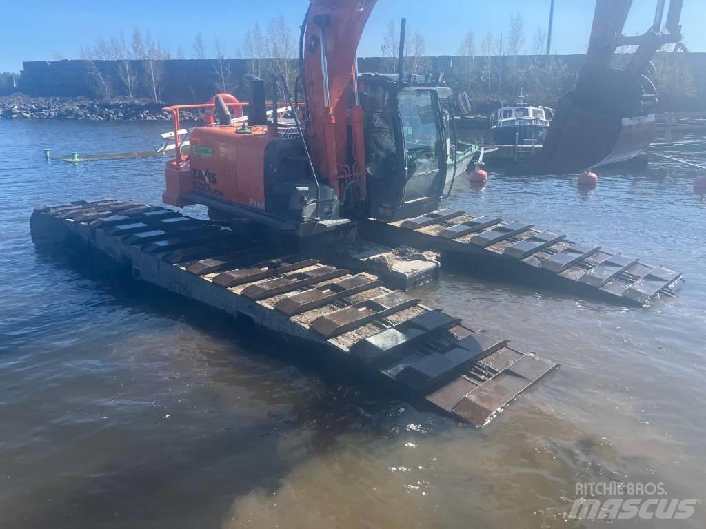 Hitachi ZX 130LCN Amfibische graafmachines