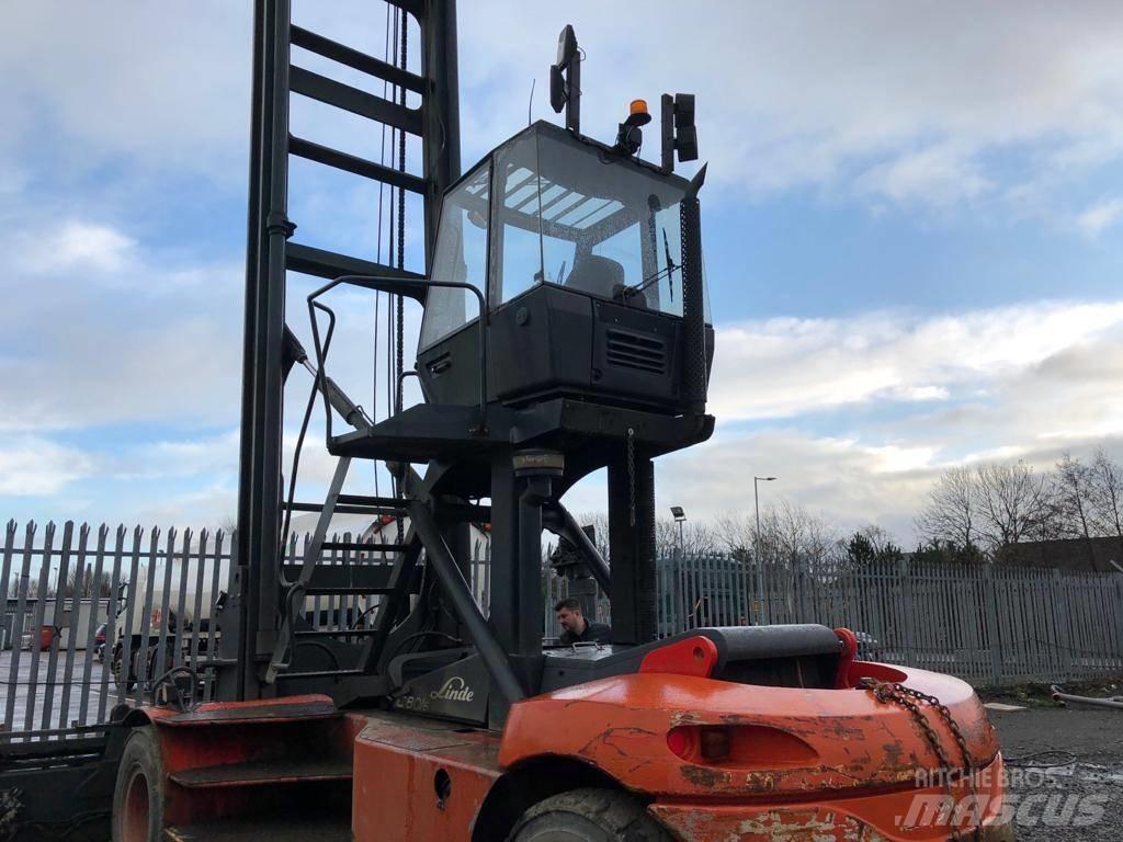Linde C80/6 Containerheftrucks