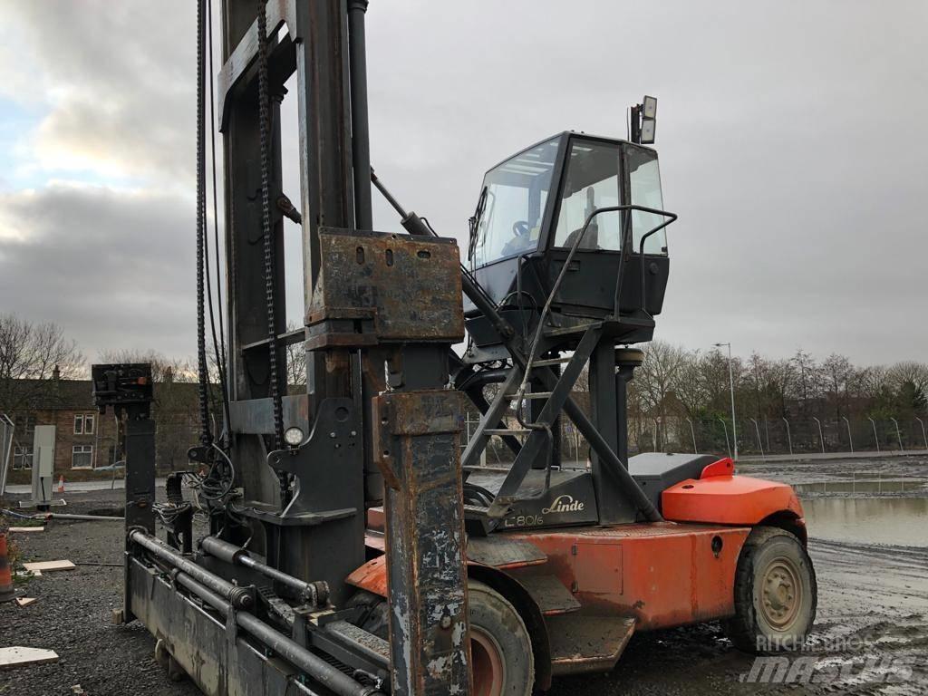 Linde C80/6 Containerheftrucks