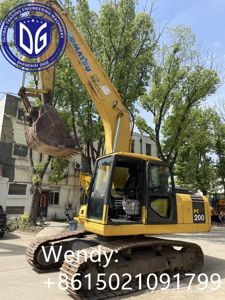 Komatsu PC 200-7 Rupsgraafmachines