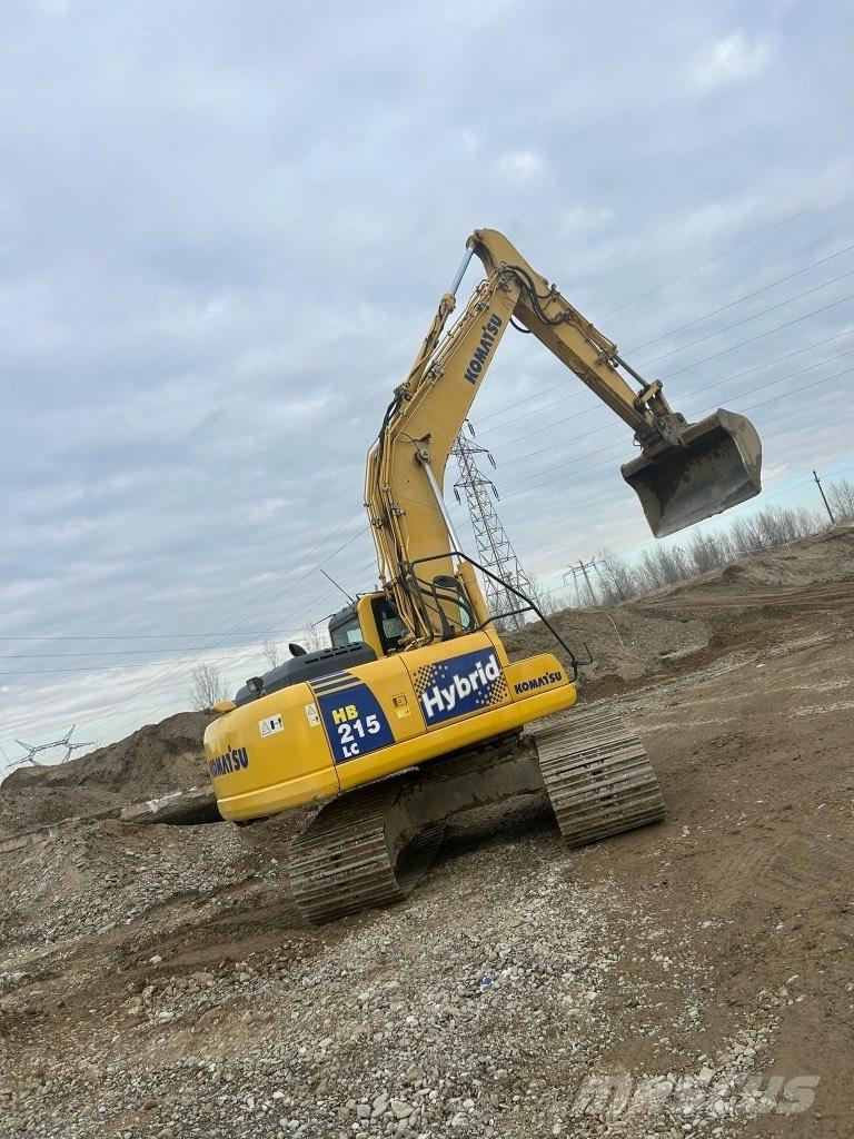 Komatsu HB 215 LC-1 Rupsbanden, kettingen en onderstel