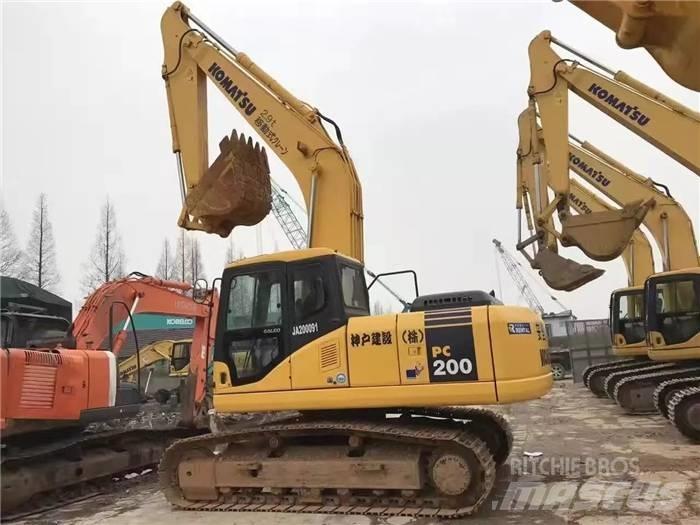 Komatsu PC 200-7 Rupsgraafmachines