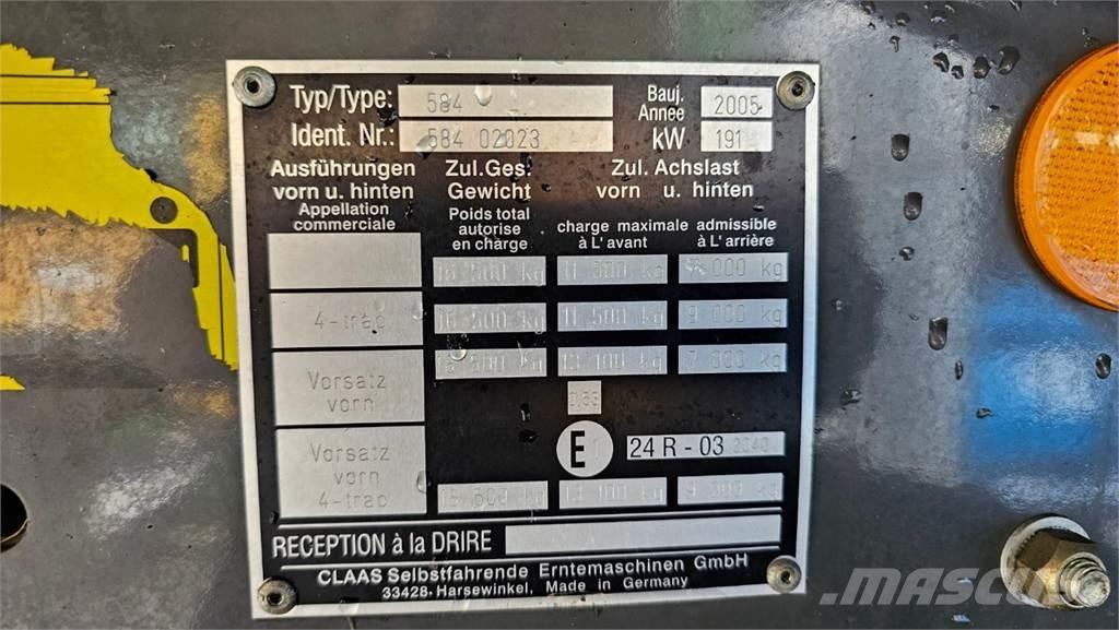 CLAAS Lexion 540C Maaidorsmachines