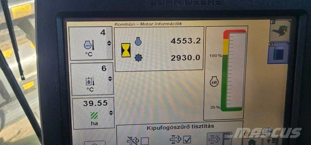 John Deere T 550 Maaidorsmachines