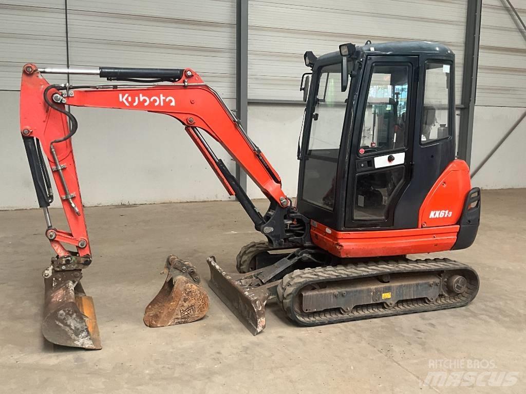 Kubota KX 61-3 Minigraafmachines < 7t