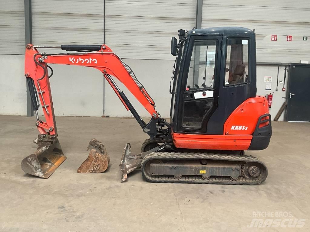 Kubota KX 61-3 Minigraafmachines < 7t