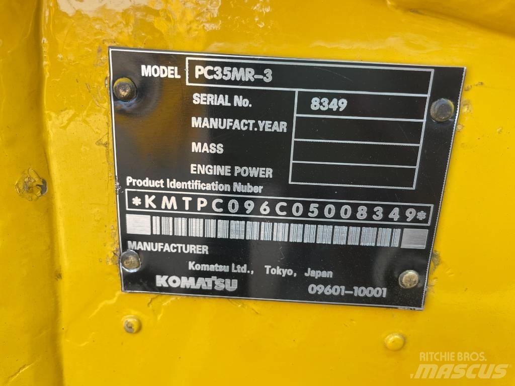 Komatsu PC 35 Minigraafmachines < 7t