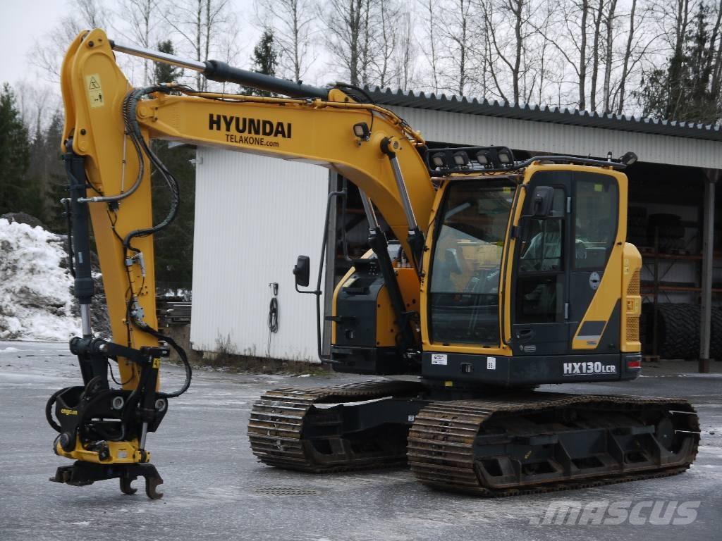 Hyundai HX 130 LCR Rupsgraafmachines
