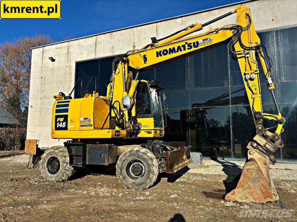 Komatsu PW 148 Wielgraafmachines