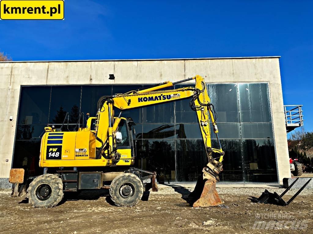 Komatsu PW 148 Wielgraafmachines