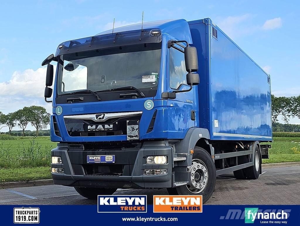 MAN 15.340 TGM Bakwagens met gesloten opbouw