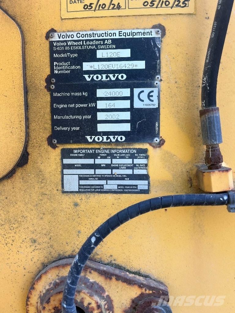 Volvo L 120 E Wielladers