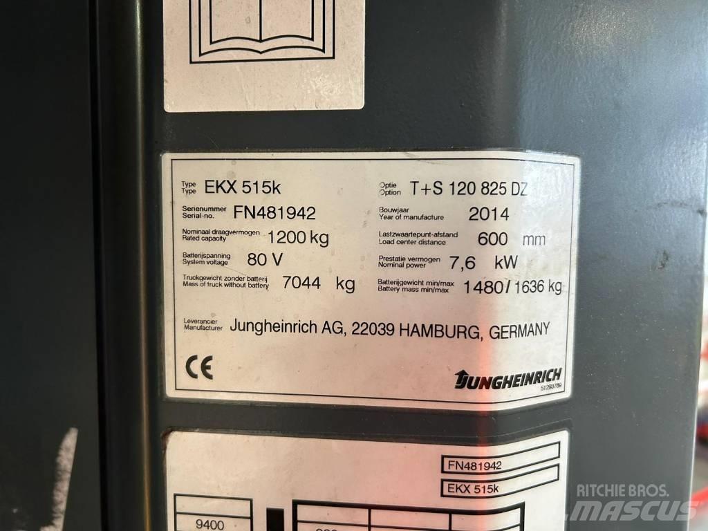 Jungheinrich EKX515k Orderpicker voor hoog niveau