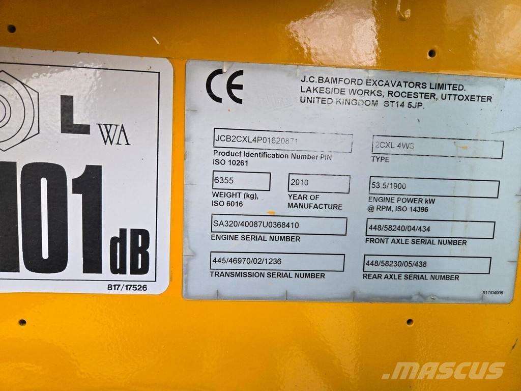 JCB 2CX Wielladers