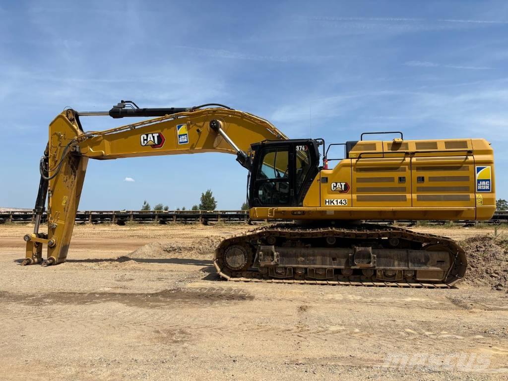 CAT 374 (On Transport) Rupsgraafmachines