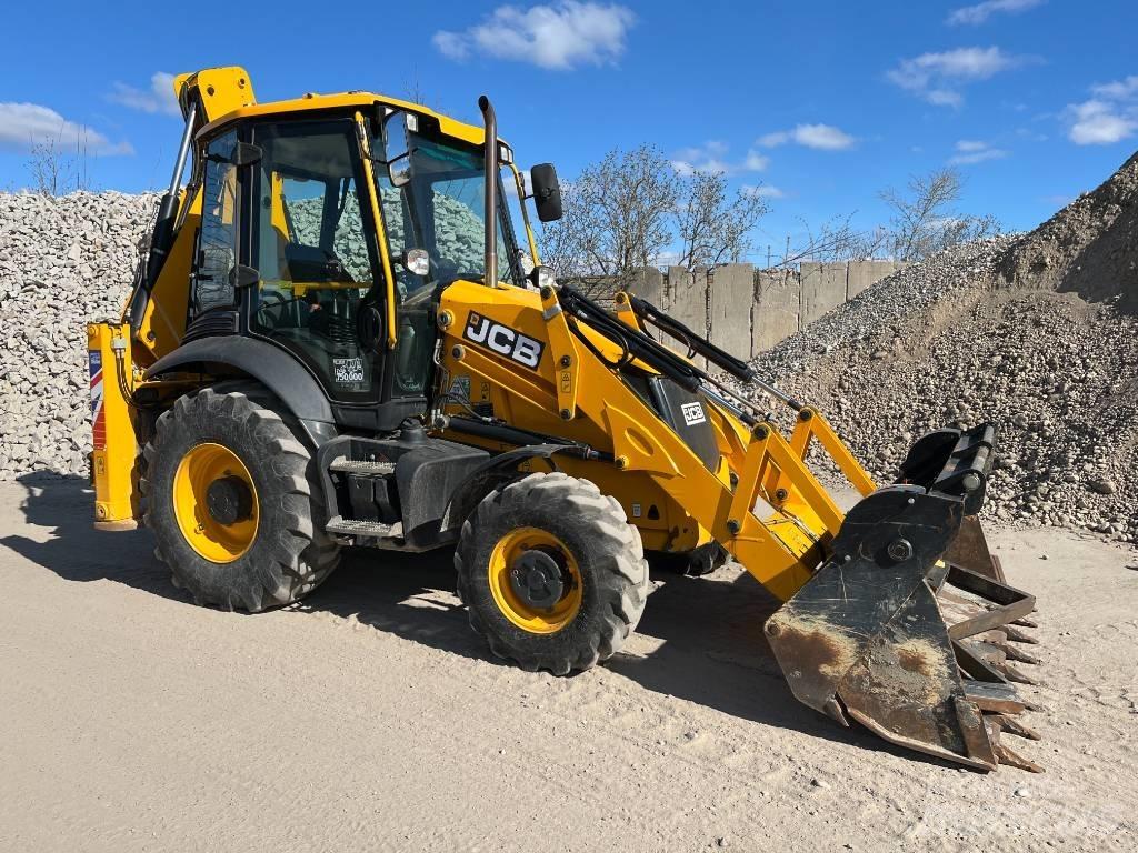 JCB 3 CX Graaf-laadcombinaties