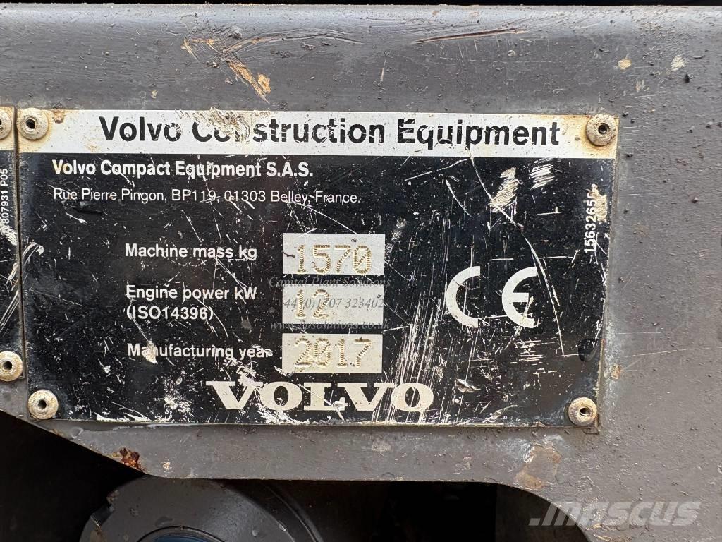 Volvo EC 15 D Minigraafmachines < 7t