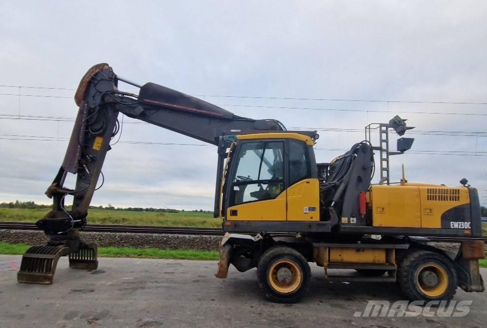 Volvo EW 230 C Wielgraafmachines