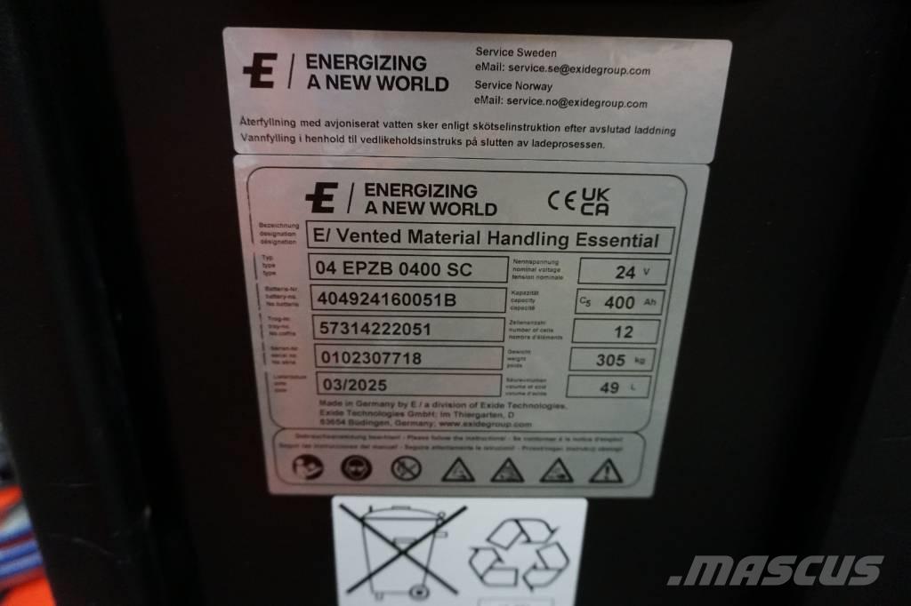 Toyota LPE250 Meerij pallettruck met platform